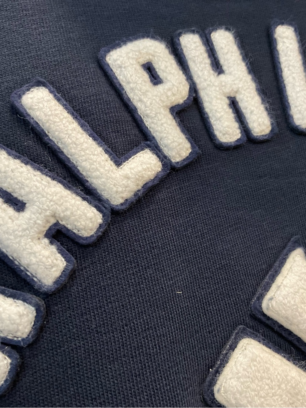 POLO Ralph Lauren Navy Blue NEW YORK YANKEES Logo Hoodie Sweatshirt 3XL T62 - Picture 15 of 16